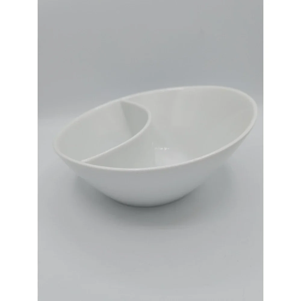 Pier 1 Imports Divided Angle Bowl ‎ 8